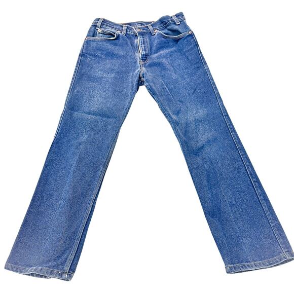 Levi's 509 Vintage Rare Dark Wash Denim Jeans 80's Denim  Size 33 x 30 - Picture 2 of 8